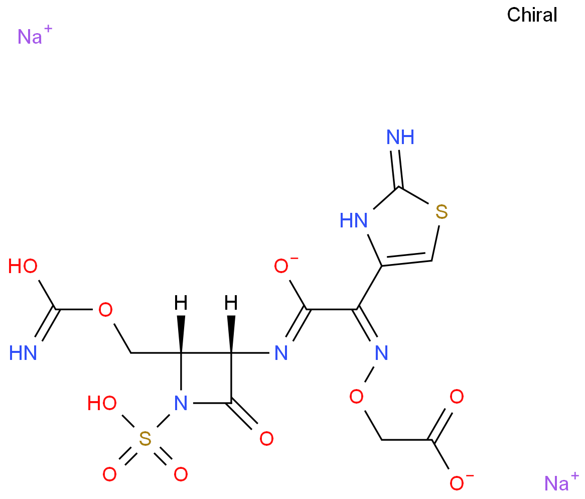 卡鲁莫南钠化学结构式