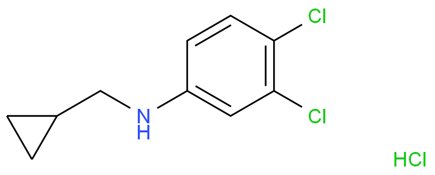 CYCLOPROPYLMETHYL-(3,4-DICHLORO-PHENYL)-AMINE HYDROCHLORIDE