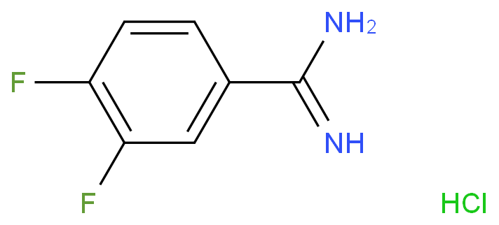 3,4-difluorobenzenecarboximidamide;hydrochloride