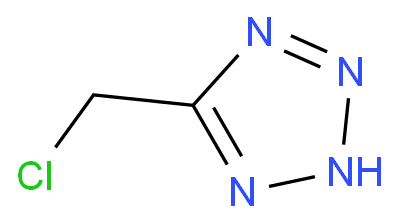 5-氯甲基-1H-四唑化学结构式