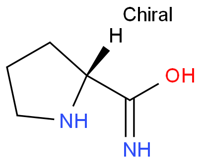 D-脯氨酰胺化学结构式
