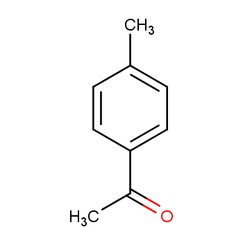 4'-Methylacetophenone structure
