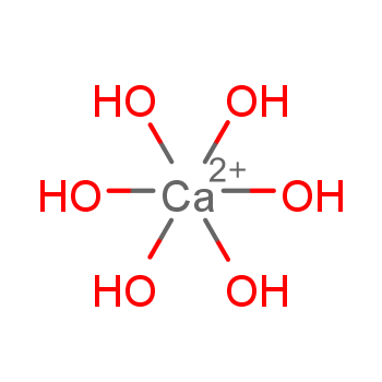 hexaaqua calcium(II) complex