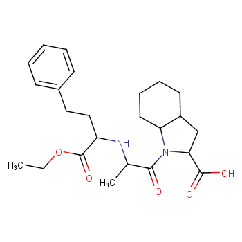 (2S,3aR,7aS)-1-[(2S)-2-[[(2S)-1-ethoxy-1-oxo-4-phenylbutan-2-yl]amino]propanoyl]-2,3,3a,4,5,6,7,7a-octahydroindole-2-carboxylic acid