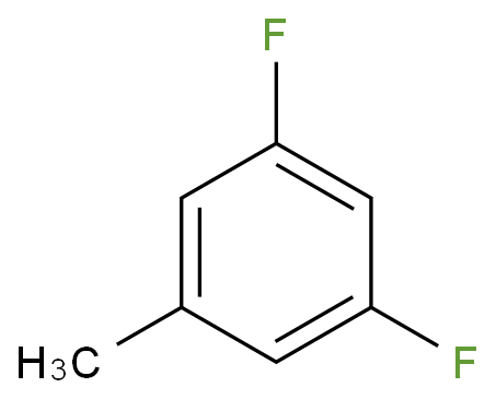 3,5-二氟甲苯化学结构式