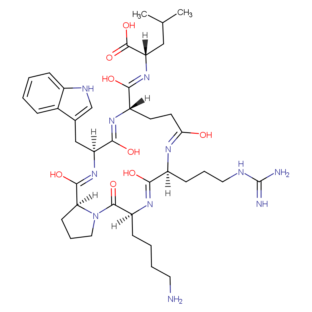 CYCLO(ARG-LYS-PRO-TRP-GLU)-LEU