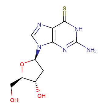 6-THIO-2'-DEOXYGUANOSINE