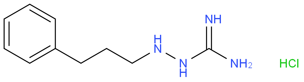 1-(3-phenylpropylamino)guanidine hydrochloride