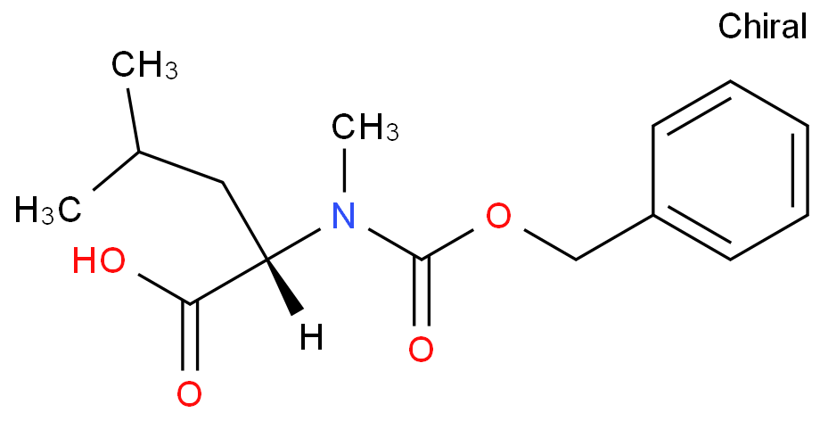 (2S)-4-methyl-2-[methyl(phenylmethoxycarbonyl)amino]pentanoic acid