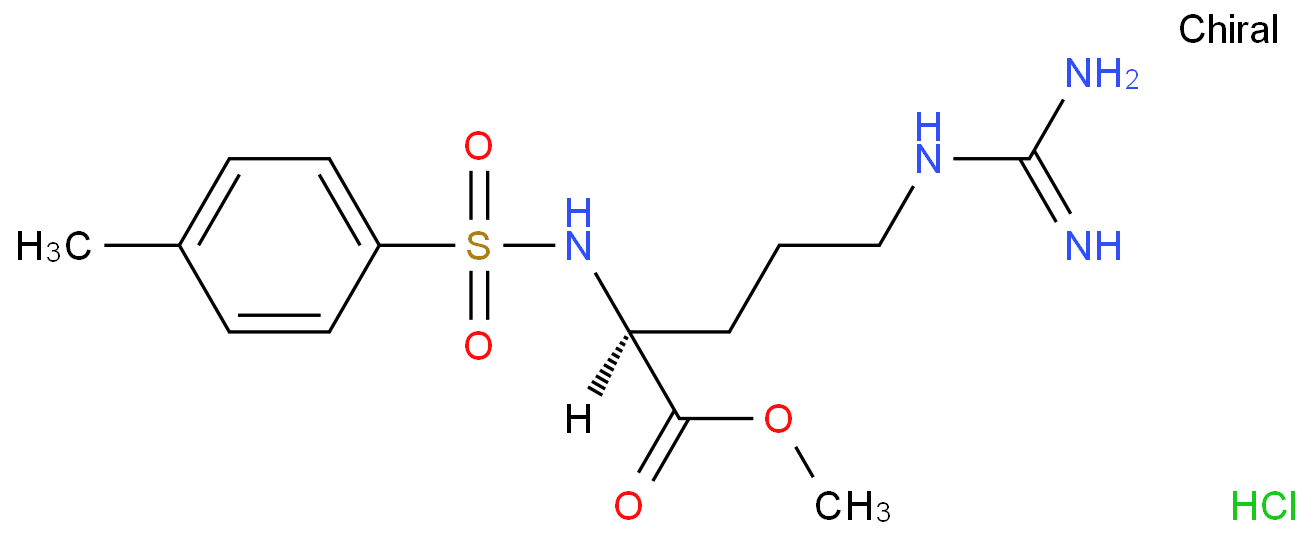 Nalpha-4-Tosyl-L-arginine methyl ester hydrochloride, 99%, 1784-03-8, 10g