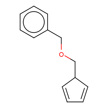 Benzene, [(2,4-cyclopentadien-1-ylmethoxy)methyl]-