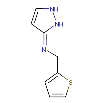 N-(2-thienylmethyl)-1H-pyrazol-5-amine