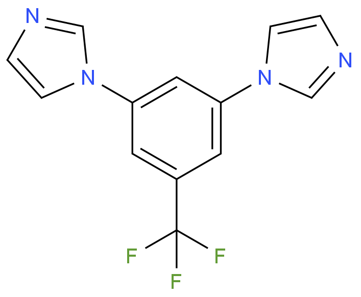 1,1'-(5-(三氟甲基)-1,3-亚苯基)双(1H-咪唑)CAS号2110472-44-9
