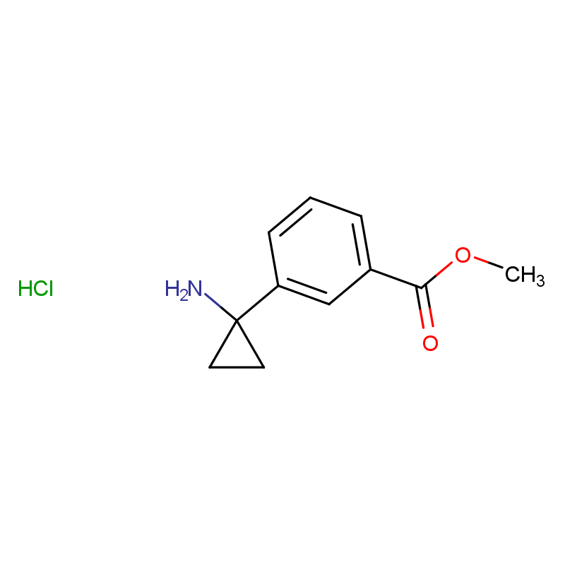 3-(1-氨基环丙基)苯甲酸甲酯盐酸盐 CAS号:2525094-72-6科研及生产专用 高校及研究所支持货到付款