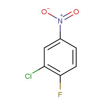 3-氯-4-氟硝基苯化学结构式