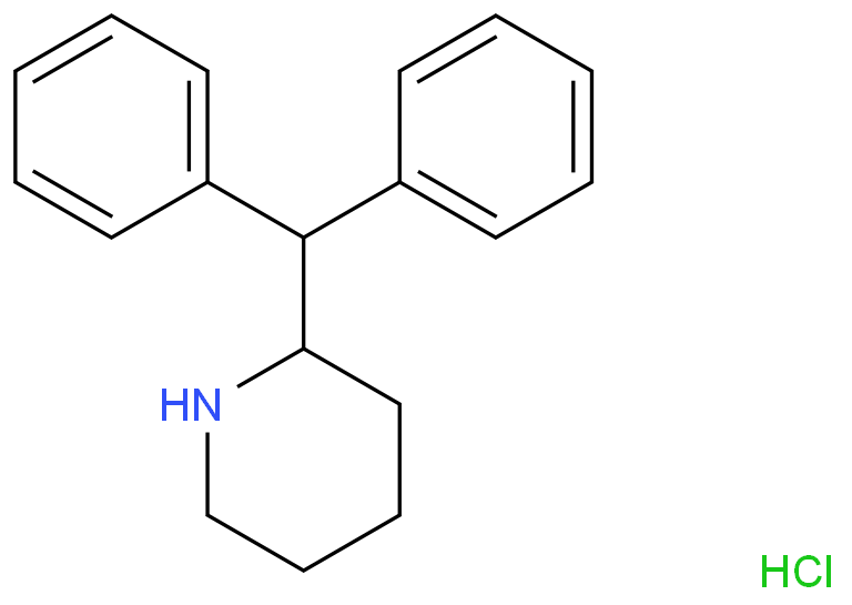 2-二苯甲基哌啶盐酸盐