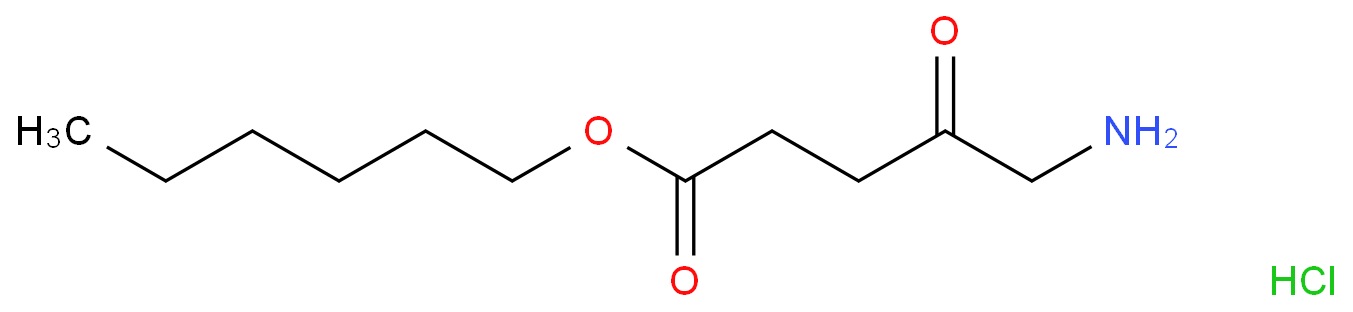 hexyl 5-amino-4-oxopentanoate,hydrochloride