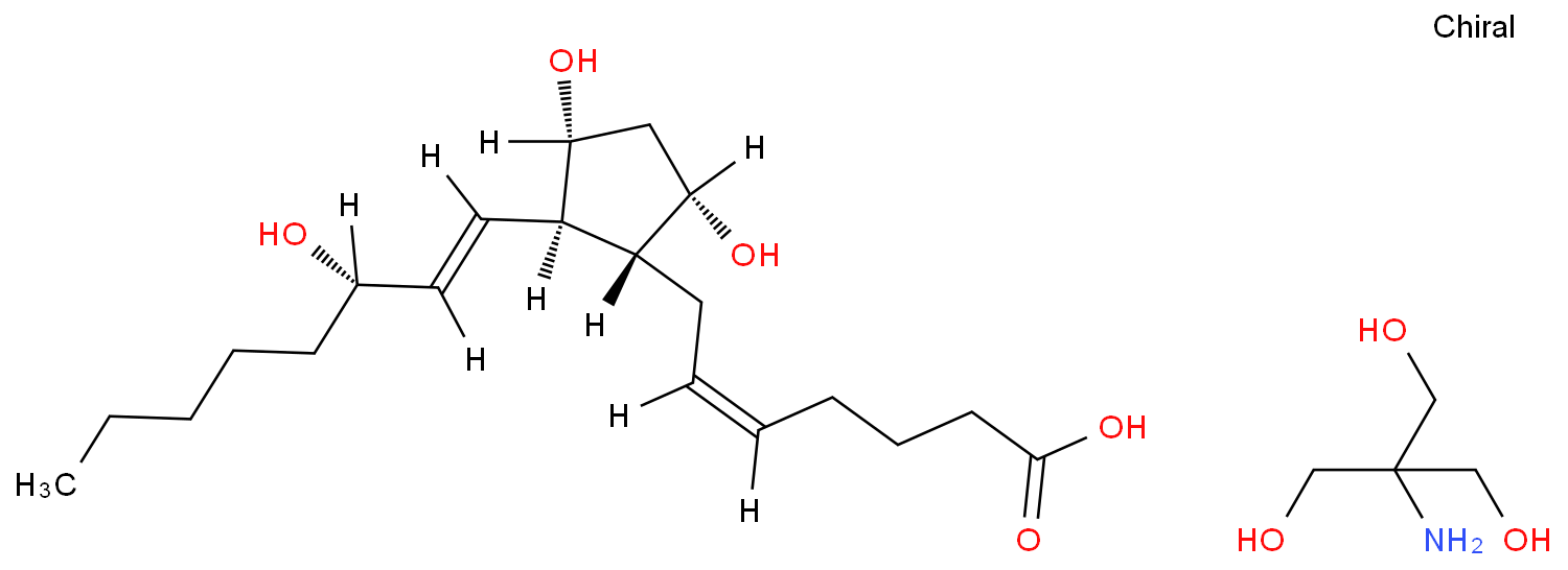 Prostaglandin F2α tris salt