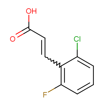 2-CHLORO-6-FLUOROCINNAMIC ACID
