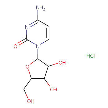 盐酸阿糖胞苷化学结构式