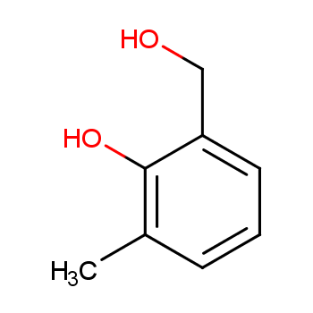 Benzenemethanol, 2-hydroxy-3-methyl- structure