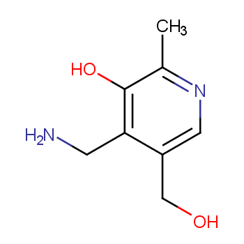 吡多胺化学结构式