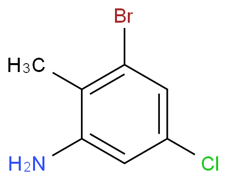 3-Bromo-5-chloro-2-methylaniline