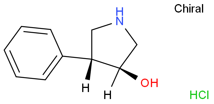 (3S,4R)-4-Phenylpyrrolidin-3-ol hydrochloride  