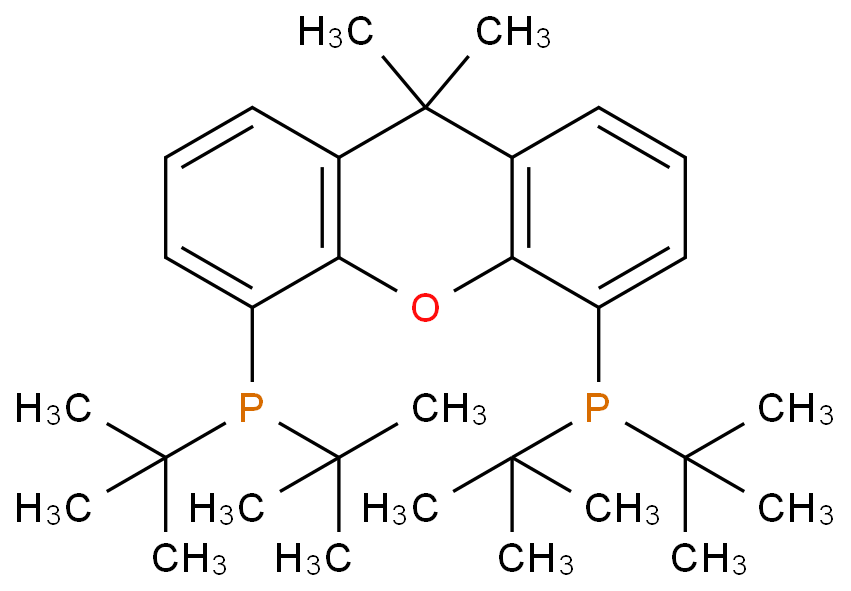 4,5-双(二叔丁基膦)-9,9-二甲基氧杂蒽,
t-Bu-Xantphos