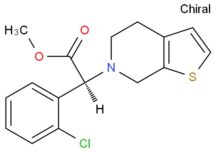 methyl (S)-2-(2-chlorophenyl)-2-(4,7-dihydrothieno[2,3-c]pyridin-6(5H)-yl)acetate