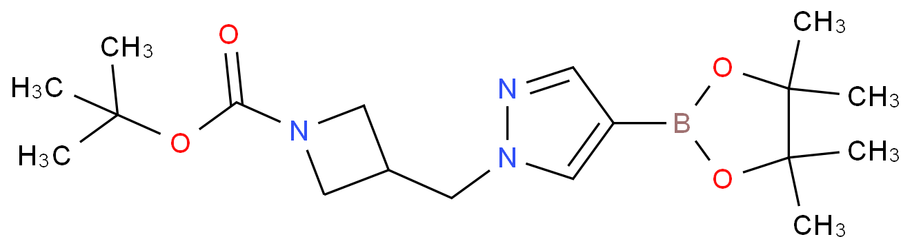 3-(4-硼酸频哪醇酯基吡唑)甲基氮杂环丁烷-1-碳酸叔丁酯877399-31-0（科研试剂/现货优势供应，质量保证）