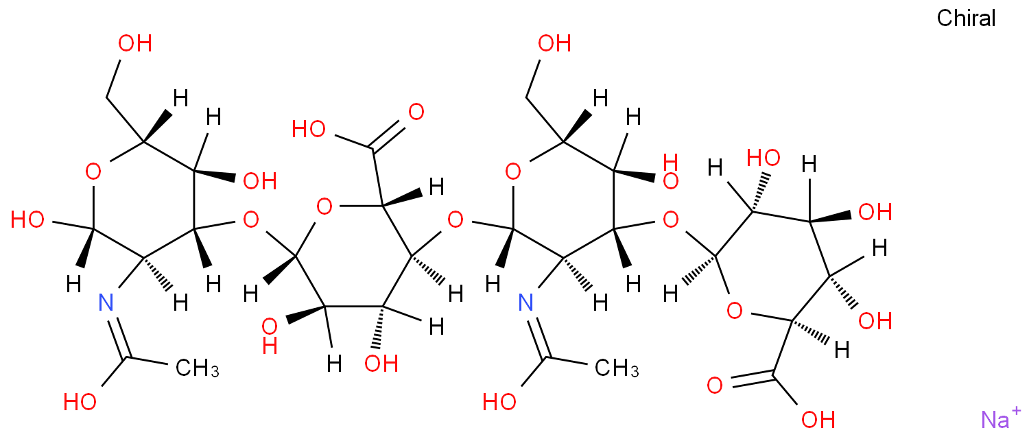 Sodium hyaluronate structure