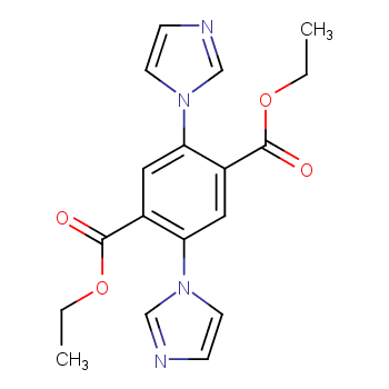 2,5-二(1H-咪唑-1-基)对苯二甲酸二乙酯CAS号1942879-47-1（MOF/COF配体优势供应，质量保证）