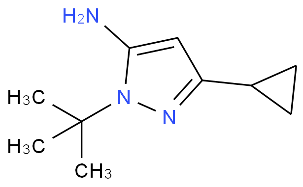 1-(tert-butyl)-3-cyclopropyl-1H-pyrazol-5-amine