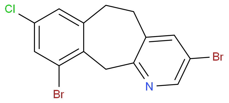 3,10-二溴-8-氯-6,11-二氢-5H-苯并[5,6]环庚并[1,2-b]吡啶/272107-22-9