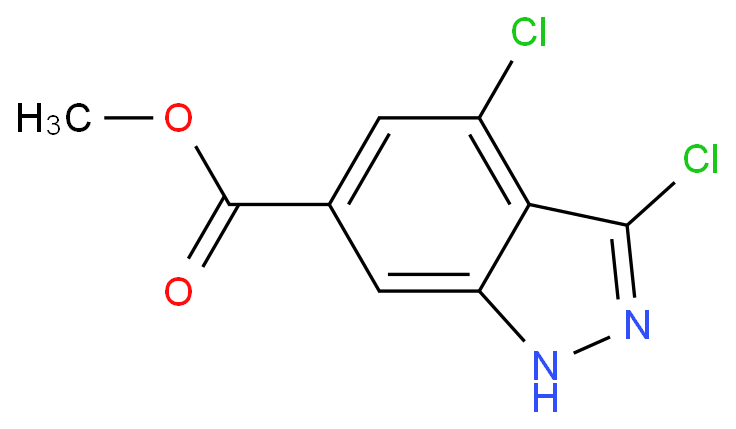 3,4-DICHLORO-6-INDAZOLECARBOXYLIC ACID METHYL ESTER