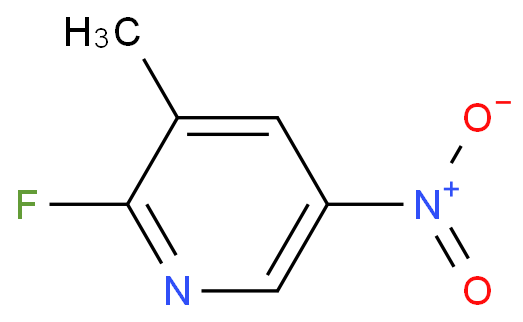 2-氟-3-甲基-5-硝基吡啶