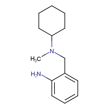 2-[[cyclohexyl(methyl)amino]methyl]aniline