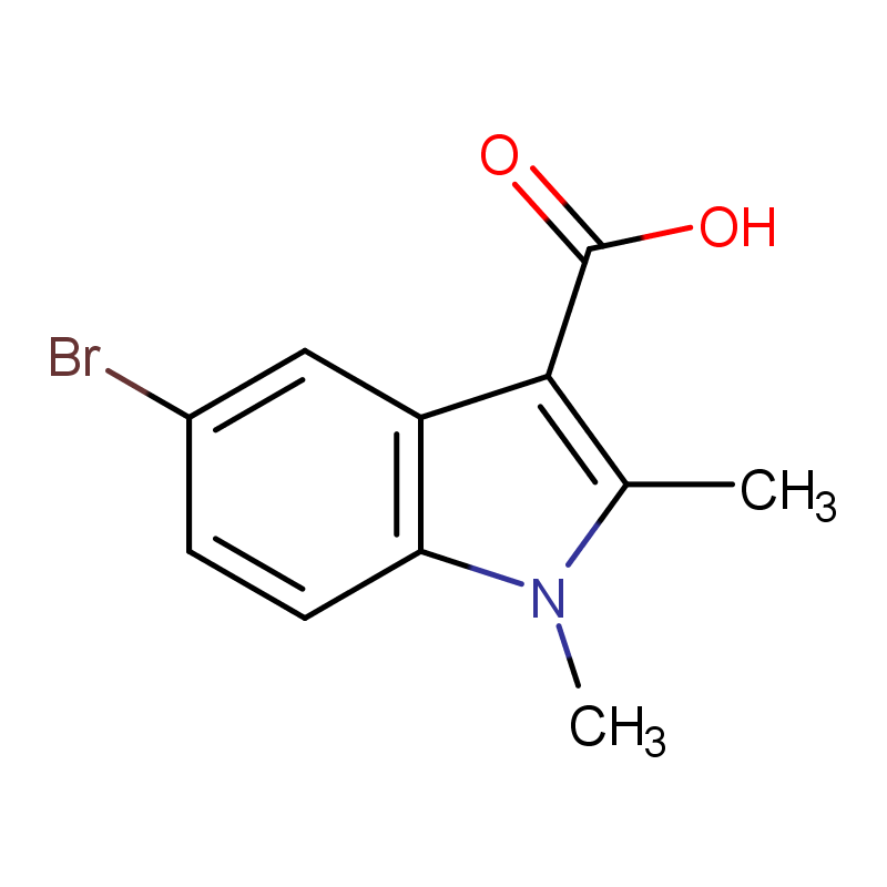 5-溴-1,2-二甲基-1H-吲哚-3-羧酸 CAS号:1368607-15-1科研及生产专用 高校及研究所支持货到付款