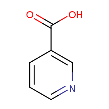 USP standard Nicotinic acid CAS 59-67-6 with fatory price  