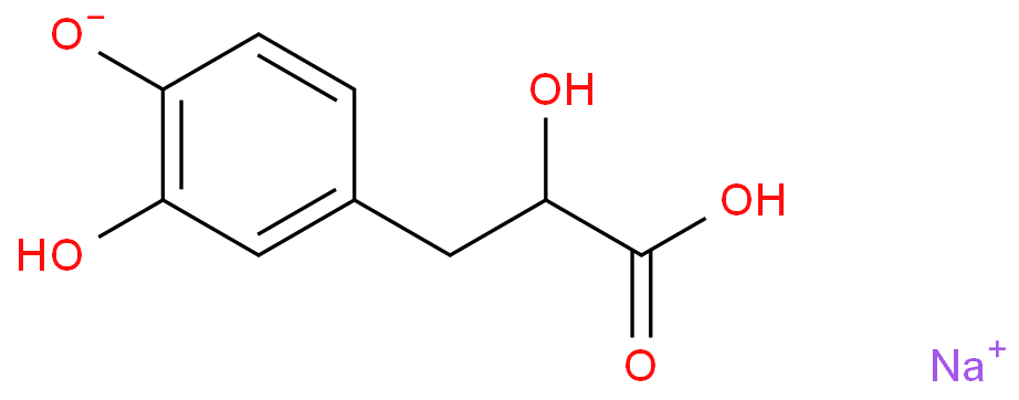 丹参素钠化学结构式