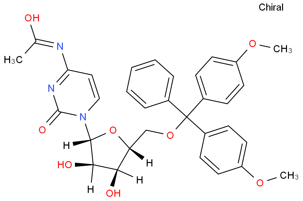 5'-O-(4,4'-二甲氧基三苯甲基)-N4-乙酰基胞苷CAS号121058-82-0(科研试剂/现货供应,质量保证)
