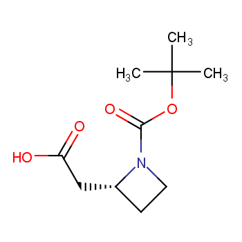 (R)-2-(1-(叔丁氧羰基)氮杂环丁烷-2-基)乙酸CAS号1369534-61-1(现货优势供应/质量保证)