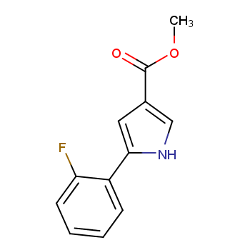 5-(2-氟苯基)-1H-吡咯-3-羧酸甲酯
