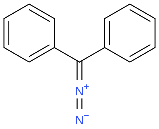 二苯基重氮甲烷化学结构式