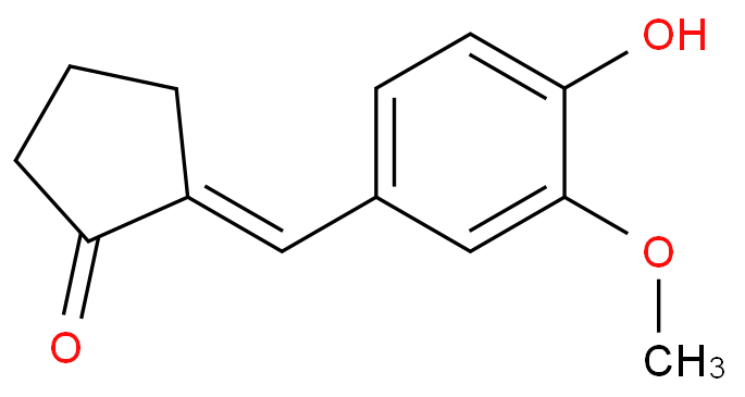 (E)-2-(4-hydroxy-3-Methoxybenzylidene)cyclopentanone