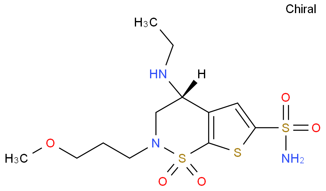 布林佐胺化学结构式
