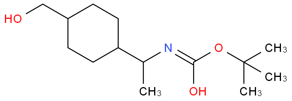 Tert-butyl N-[1-[4-(hydroxymethyl)cyclohexyl]ethyl]carbamate