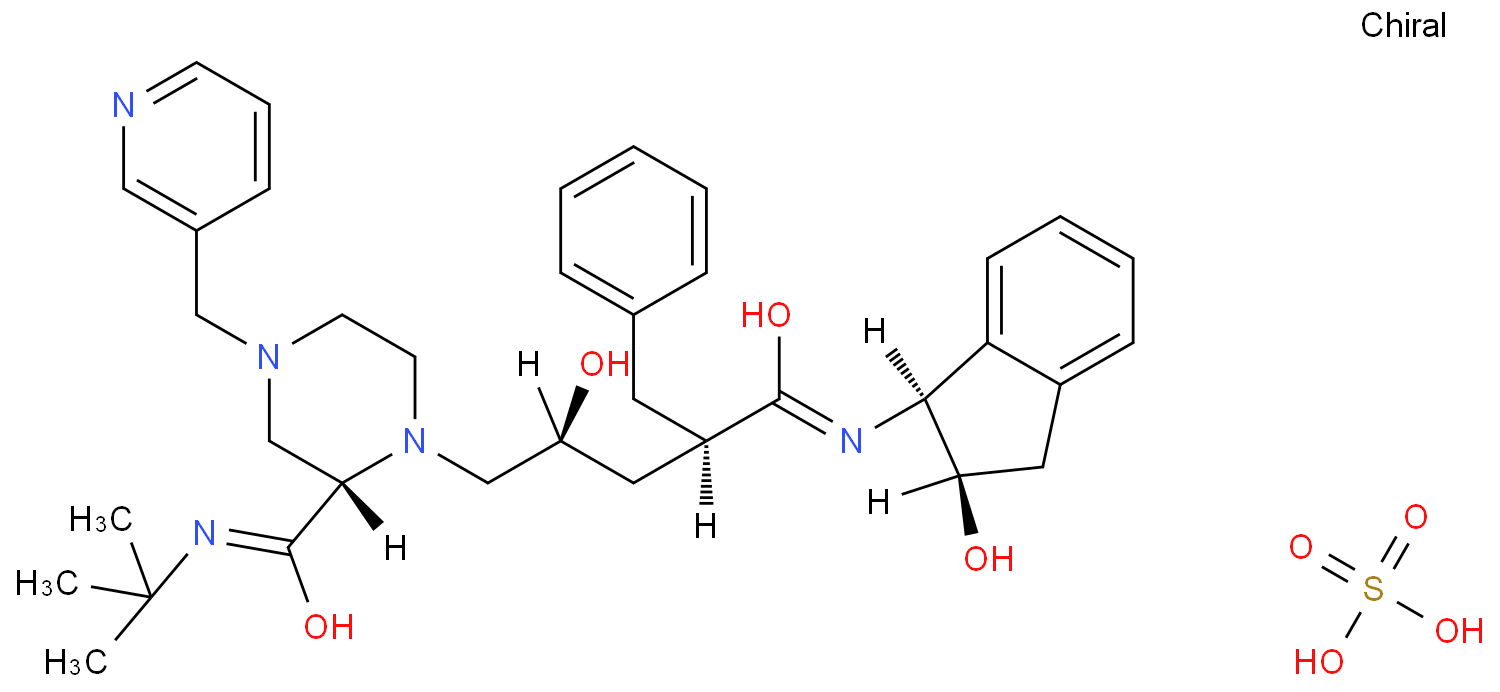 Indinavir sulfate