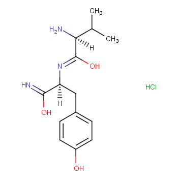 H-VAL-TYR-NH2 · HCL